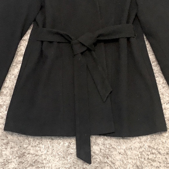 CLEOcleo NWOT High-collar Belted-/Button-closure Bell-sleeve Peacoat - Picture 6 of 16
